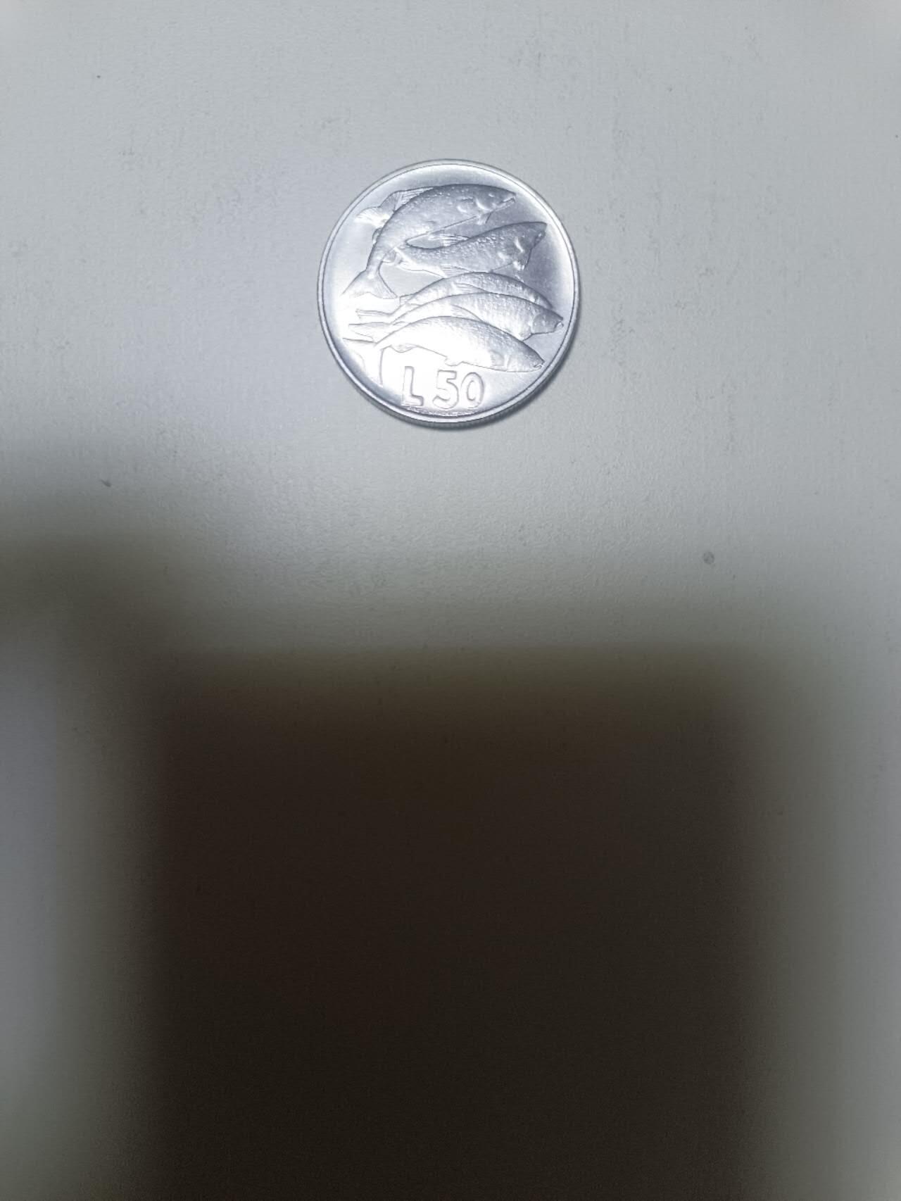 【20260108】非全新纸币和硬币第322场 圣马力诺1975年50里拉