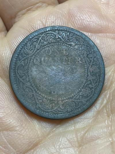 2026年第四场(总第一百七十三场）外国好品散币场(免佣金) - 英属印度1877年1/4安娜(维多利亚女王中年带冠)