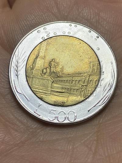 2026年第四场(总第一百七十三场）外国好品散币场(免佣金) - 意大利🇮🇹1987年500里拉