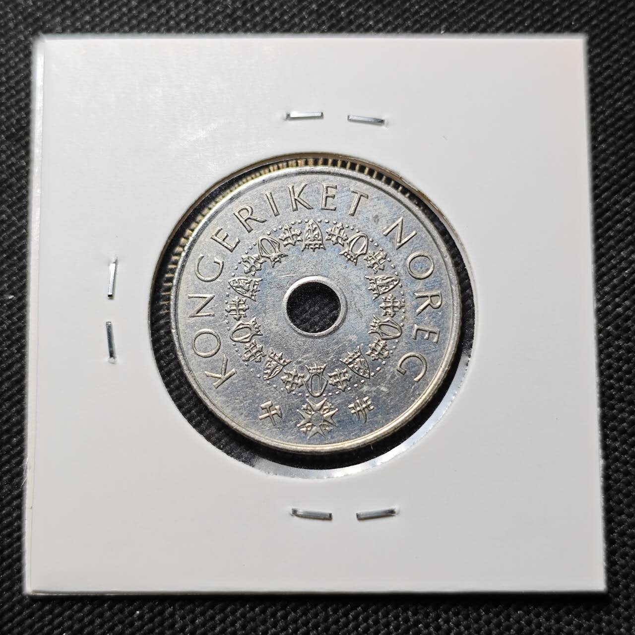 KK钱币收藏小铺  第387期  2月预留时间 周末发货  挪威5克朗