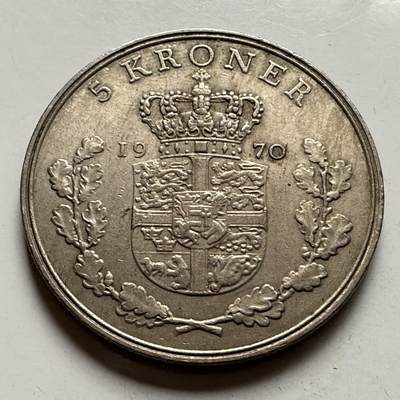 🌹外币初藏🌹🐯2026年第3场  每周二四六晚8️⃣点 接代拍 - 丹麦1970年五克朗