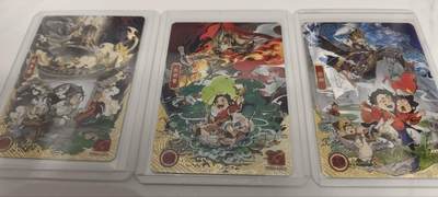 秋原瞳的小店第三十二期（持续收拍，捡漏凑套进货进，更多好物，敬请期待） - 卡游三国4弹流年一套齐3张