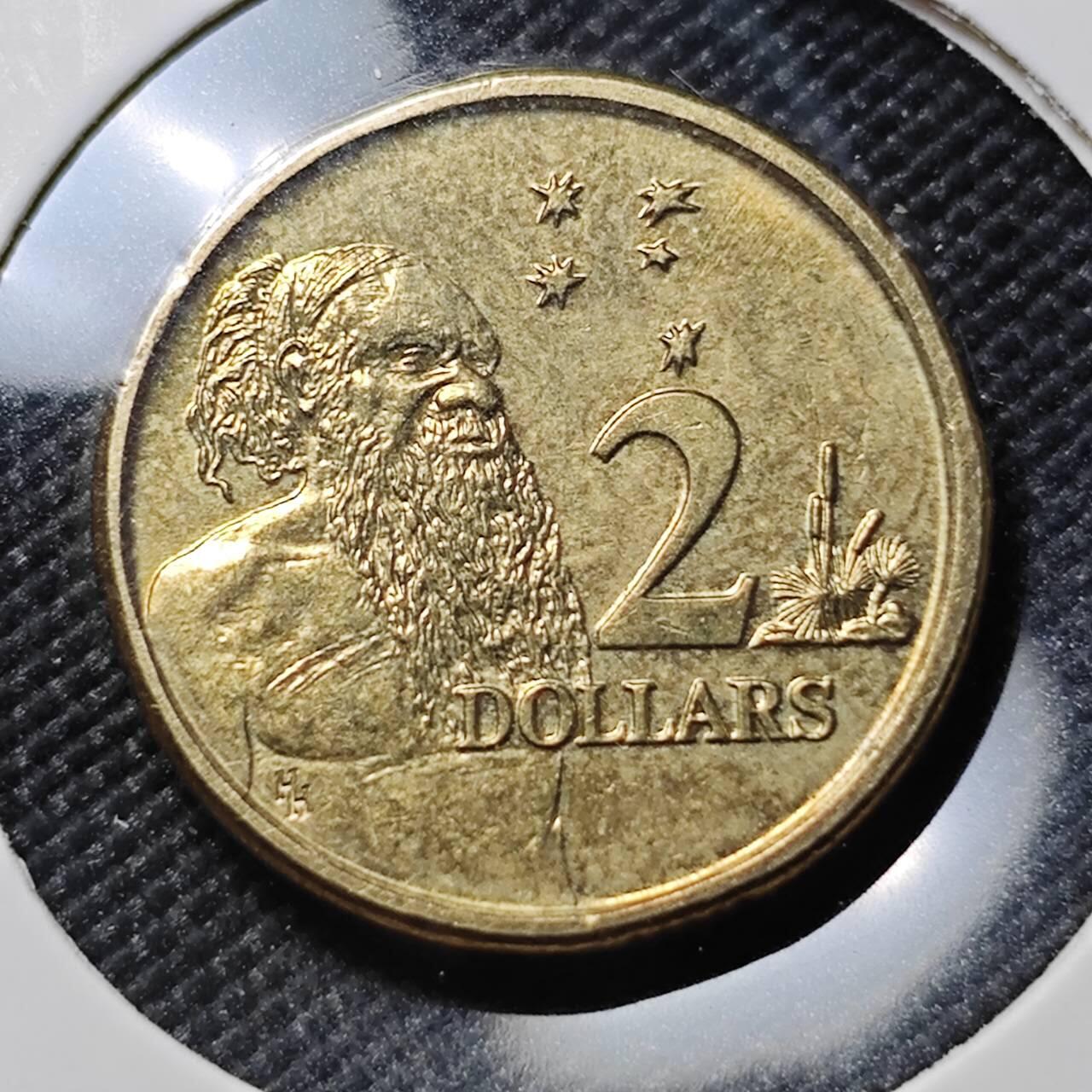 KK钱币收藏小铺  第386期  2月预留时间 周末发货  澳大利亚2元