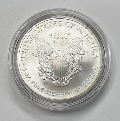 S&S Numismatic世界钱币-拍卖 第118期  - 美国2006年 自由行走女神 1美元1盎司投资银币 W标西点造币厂 31.1克999银 