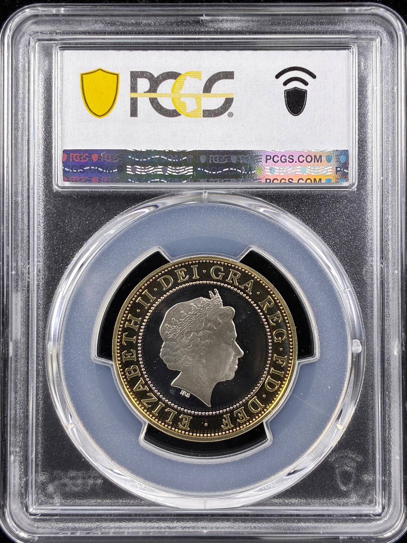 【雨安】【直播拍卖】【第0123期-评级币章】2026-01-10 周六 19:30 [评级现代] Great Britain 英国 2镑 2011年 铁器时代 PCGS-PR68DCAM 精制币