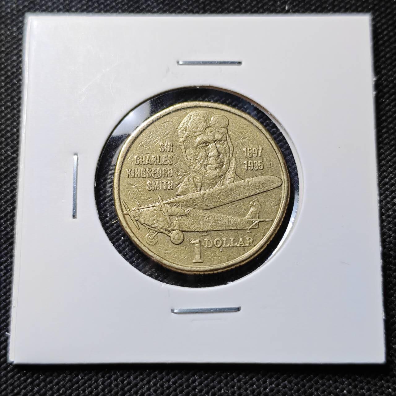 KK钱币收藏小铺  第386期  2月预留时间 周末发货  澳大利亚1元纪念币