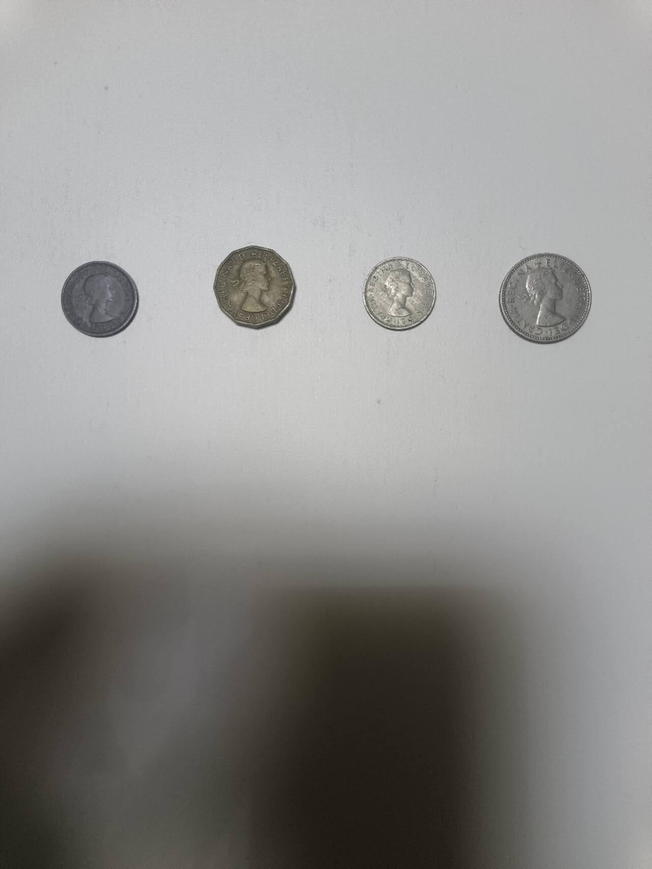 【20260108】非全新纸币和硬币第322场 英国早期4枚硬币，少见