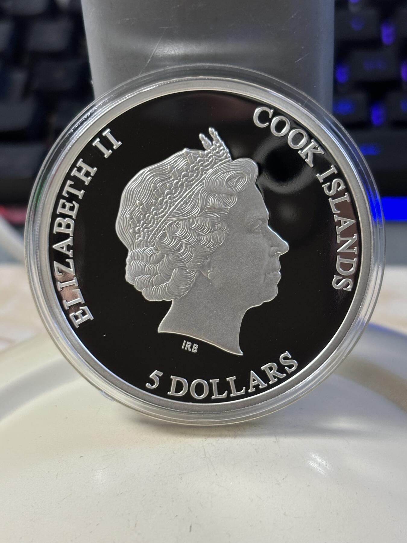 第187期拍卖 库克2023年城市之光系列澳洲悉尼1盎司纪念银币，999银，发行2023枚