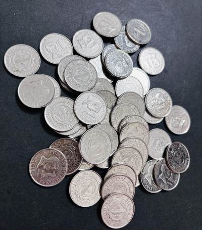 文馨钱币收藏 2026新年第二场（第 288 场）【长期接代拍品】 - 菲律宾各年份 1 比索 49 枚