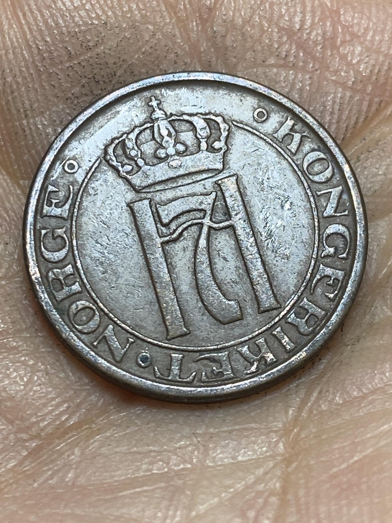 2026年第四场(总第一百七十三场）外国好品散币场(免佣金) 挪威🇳🇴1951年2欧尔(哈康七世时期第二版)