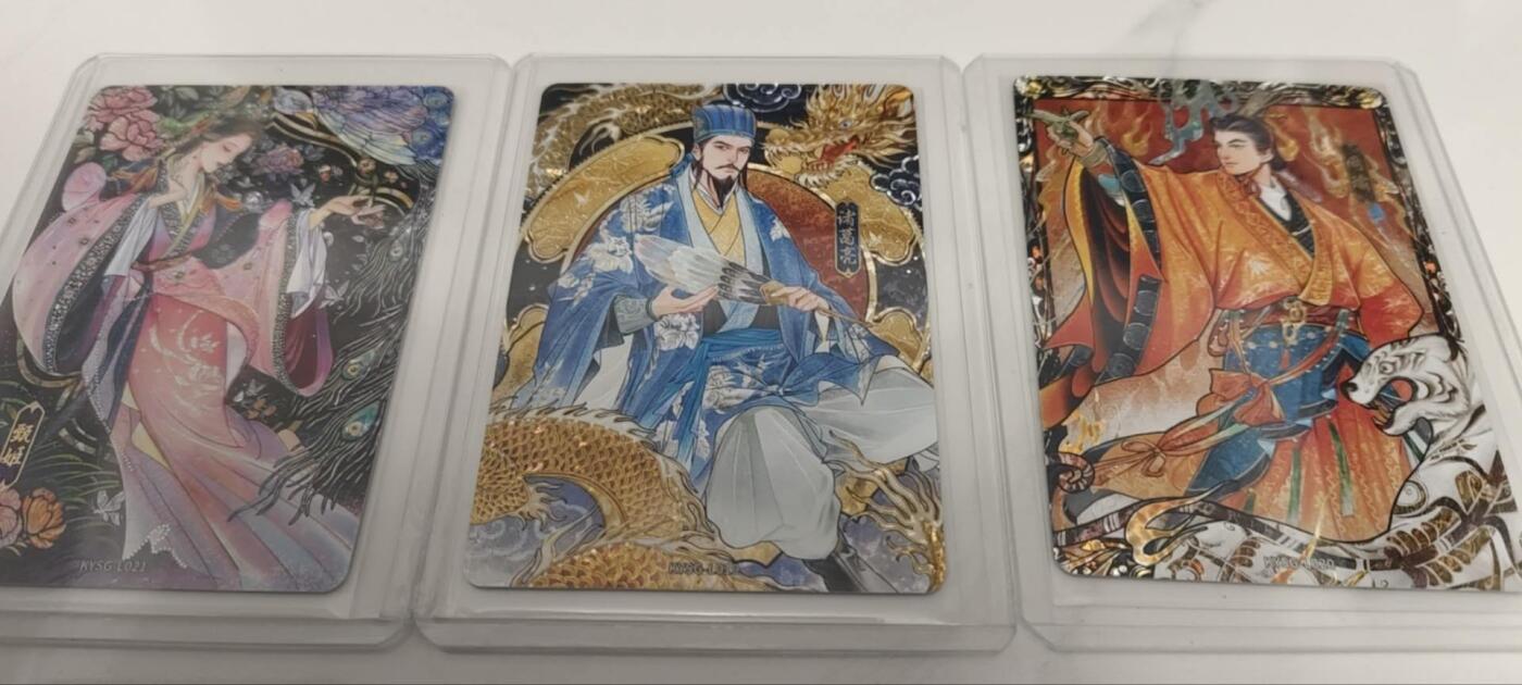 秋原瞳的小店第三十二期（持续收拍，捡漏凑套进货进，更多好物，敬请期待） 卡游三国漆彩一套齐3张