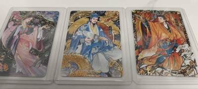 秋原瞳的小店第三十二期（持续收拍，捡漏凑套进货进，更多好物，敬请期待） - 卡游三国漆彩一套齐3张