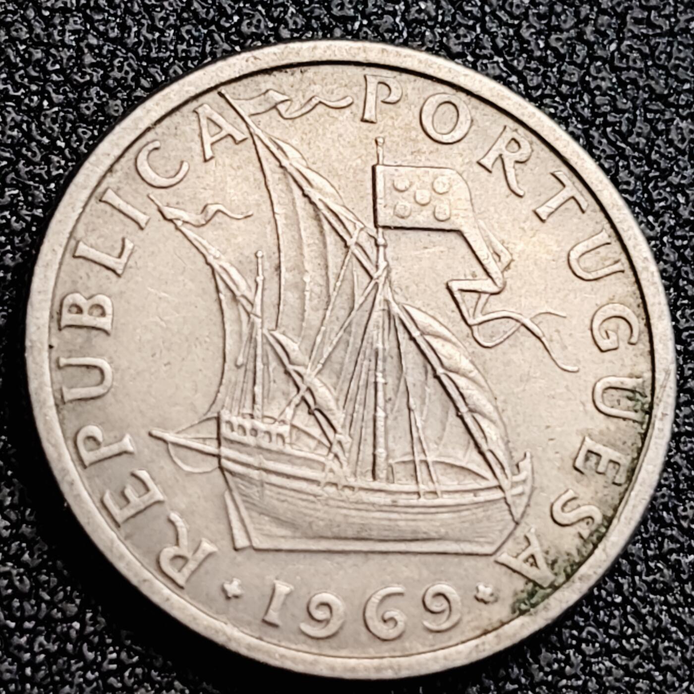 泉币菌-第164场-新年第七场 精品福利场 葡萄牙2.5埃斯库多 一帆风顺 20mm