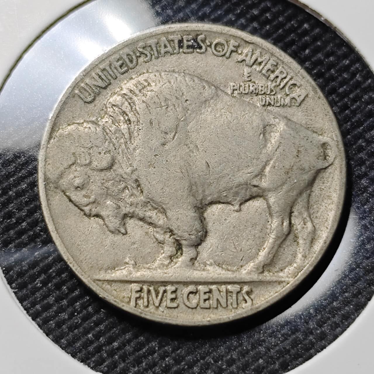 KK钱币收藏小铺  第386期  2月预留时间 周末发货  1937美国5分镍币