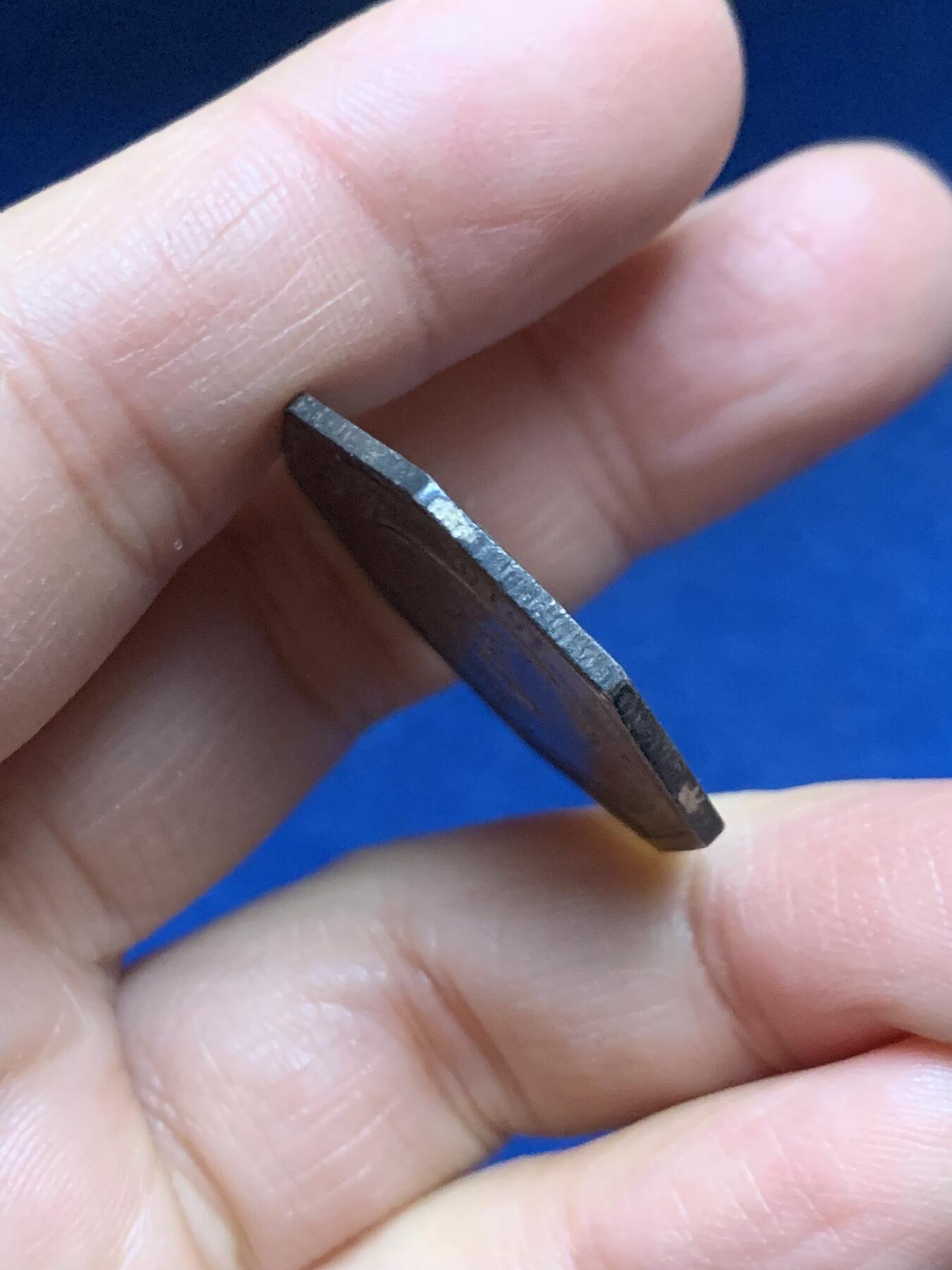 《竞宝斋》第455场 周日，周一 2场连拍 （全场包邮，欢迎送拍） 法国1818年巴黎木材贸易供给八角银代币 9.95克 29.3mm 早期无边铭