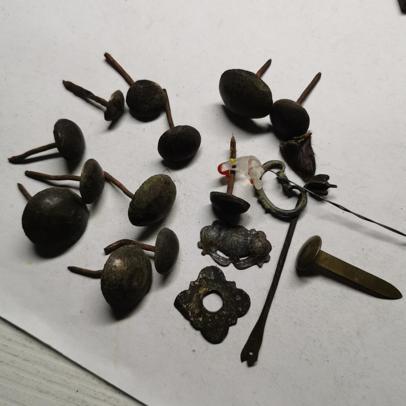 杂件专场93期 明清铜杂件