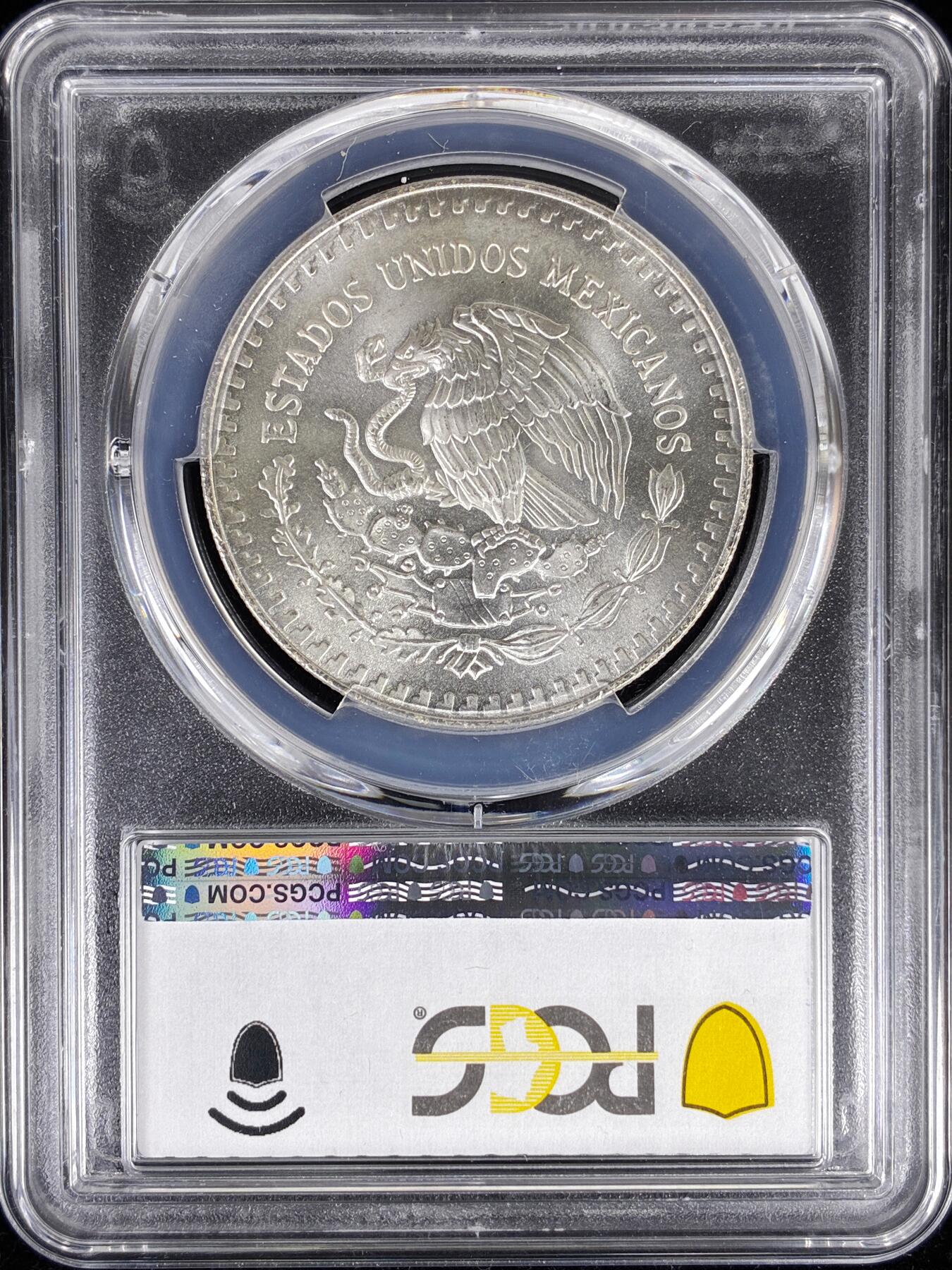 【雨安】【直播拍卖】【第0123期-评级币章】2026-01-10 周六 19:30 [评级现代] Mexico 墨西哥 投资银 自由女神 1盎司 1990年  PCGS-MS65