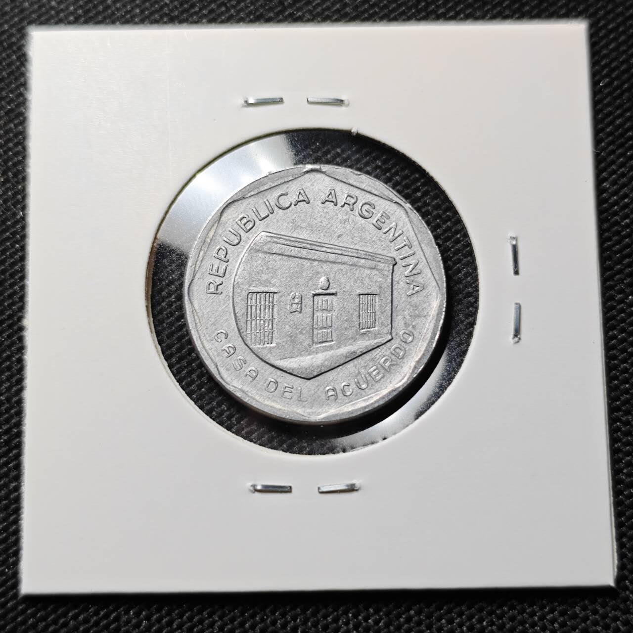 KK钱币收藏小铺  第387期  2月预留时间 周末发货   阿根廷5奥斯特拉尔