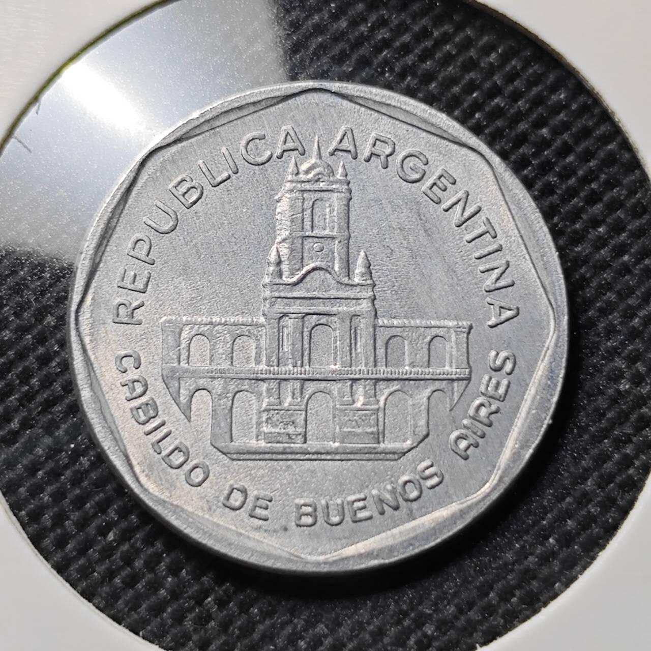 KK钱币收藏小铺  第387期  2月预留时间 周末发货  阿根廷1奥斯特拉尔