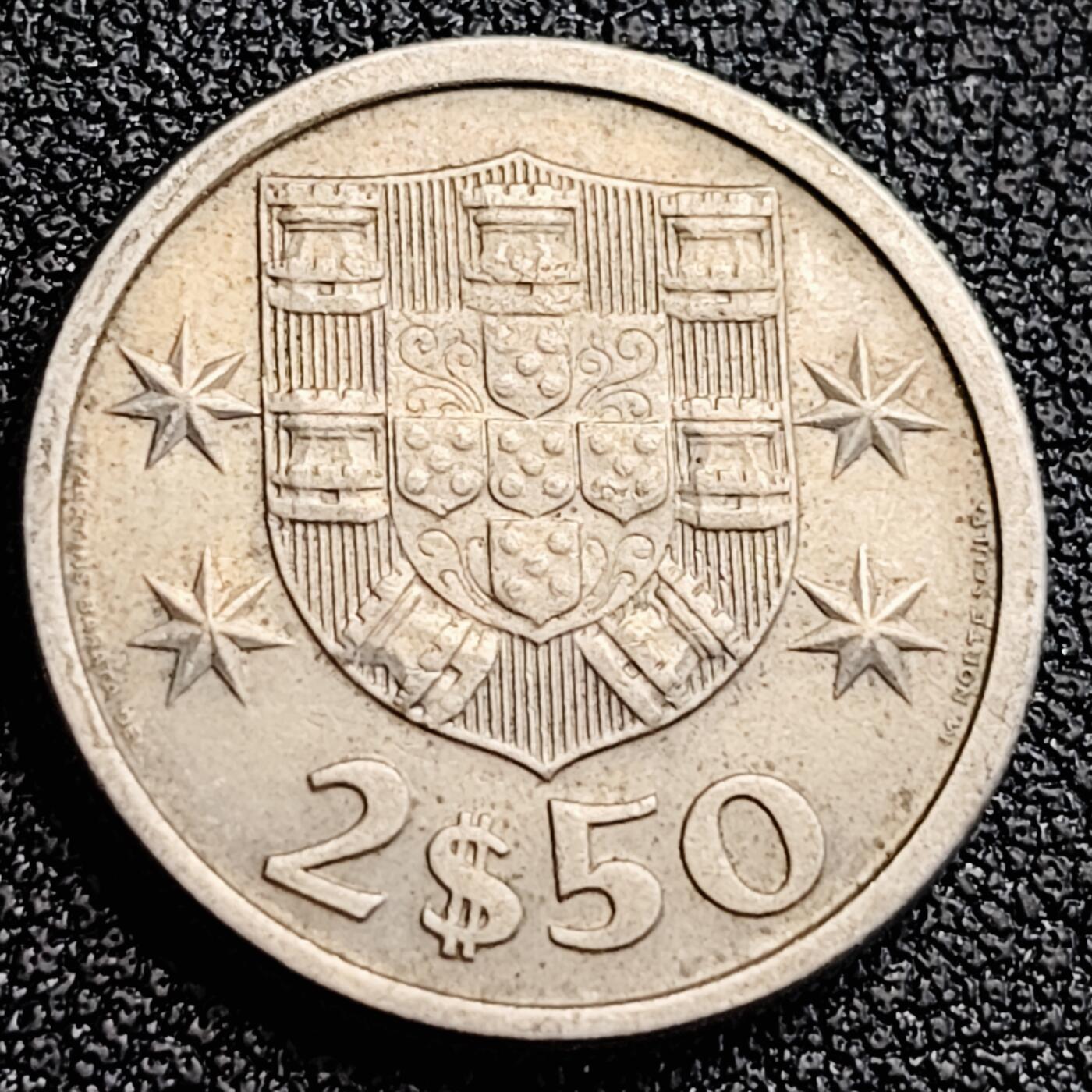 泉币菌-第164场-新年第七场 精品福利场 葡萄牙2.5埃斯库多 一帆风顺 20mm