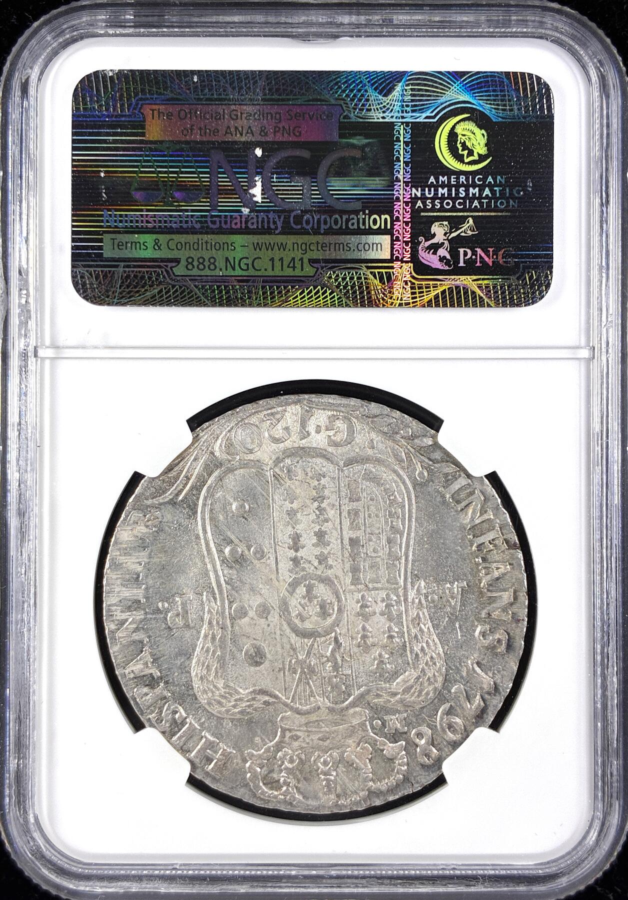 【雨安】【直播拍卖】【第0123期-评级币章】2026-01-10 周六 19:30 [评级欧洲] Italy 意大利 Naples那不勒斯 120G 1798年  NGC-MS62 罕见MS品种