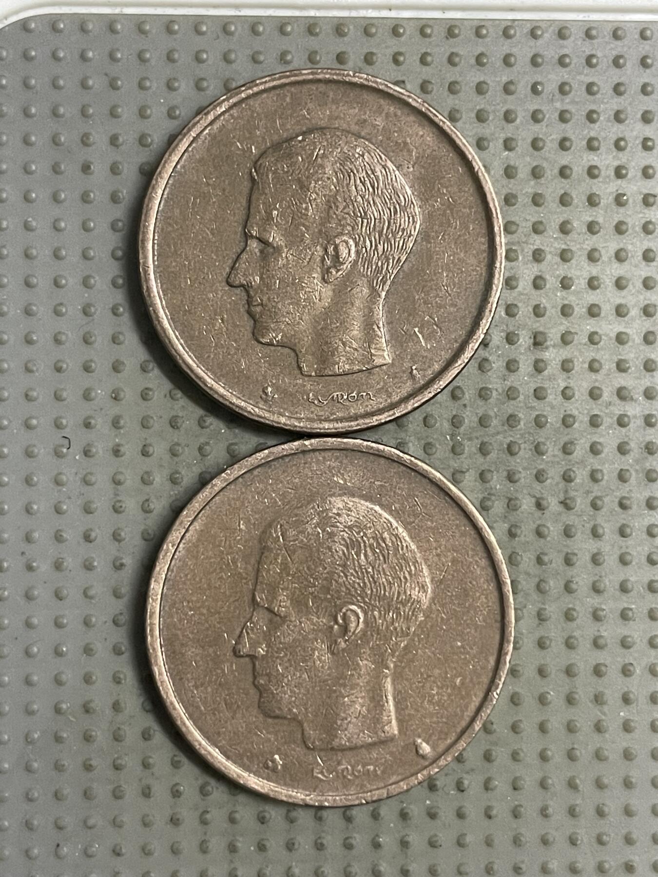 2026年第2场各国散币拍卖（总第152场） 比利时20法郎2枚