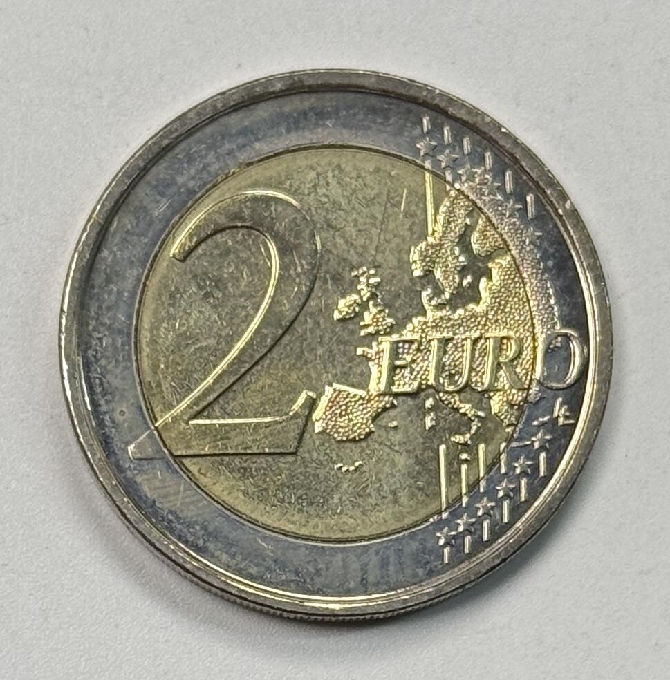 S&S Numismatic世界钱币-拍卖 第117期  比利时2008年 人权宣言60周年 2欧元双色纪念币