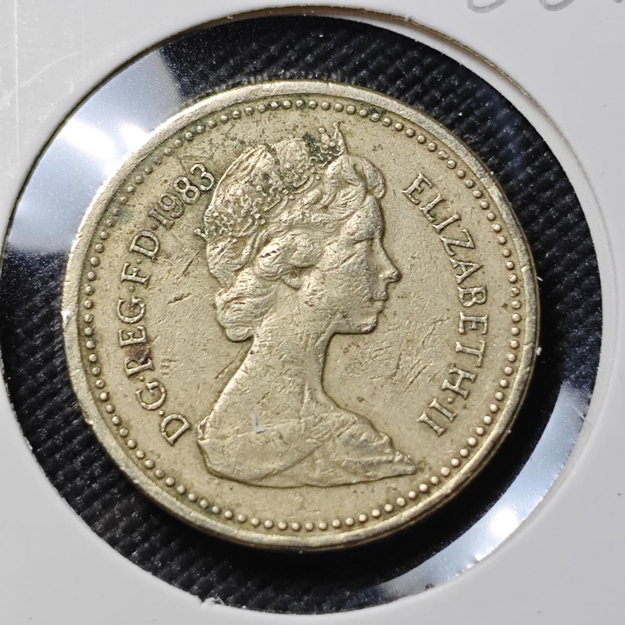 KK钱币收藏小铺  第386期  2月预留时间 周末发货  英国1镑