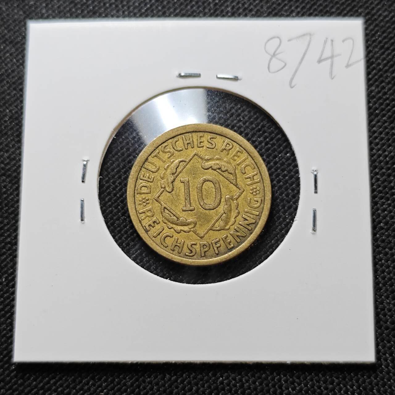 KK钱币收藏小铺  第387期  2月预留时间 周末发货  魏玛10分