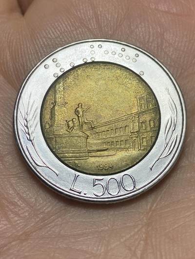 2026年第四场(总第一百七十三场）外国好品散币场(免佣金) - 意大利🇮🇹1984年500里拉