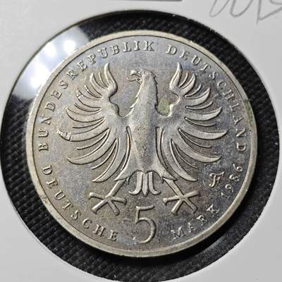 KK钱币收藏小铺  第386期  2月预留时间 周末发货 -  西德5马克纪念币