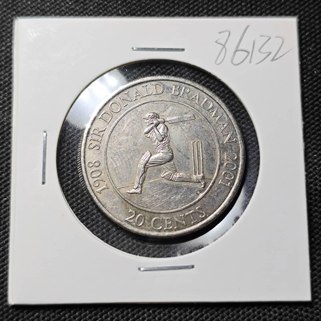 KK钱币收藏小铺  第386期  2月预留时间 周末发货  澳大利亚20分纪念币