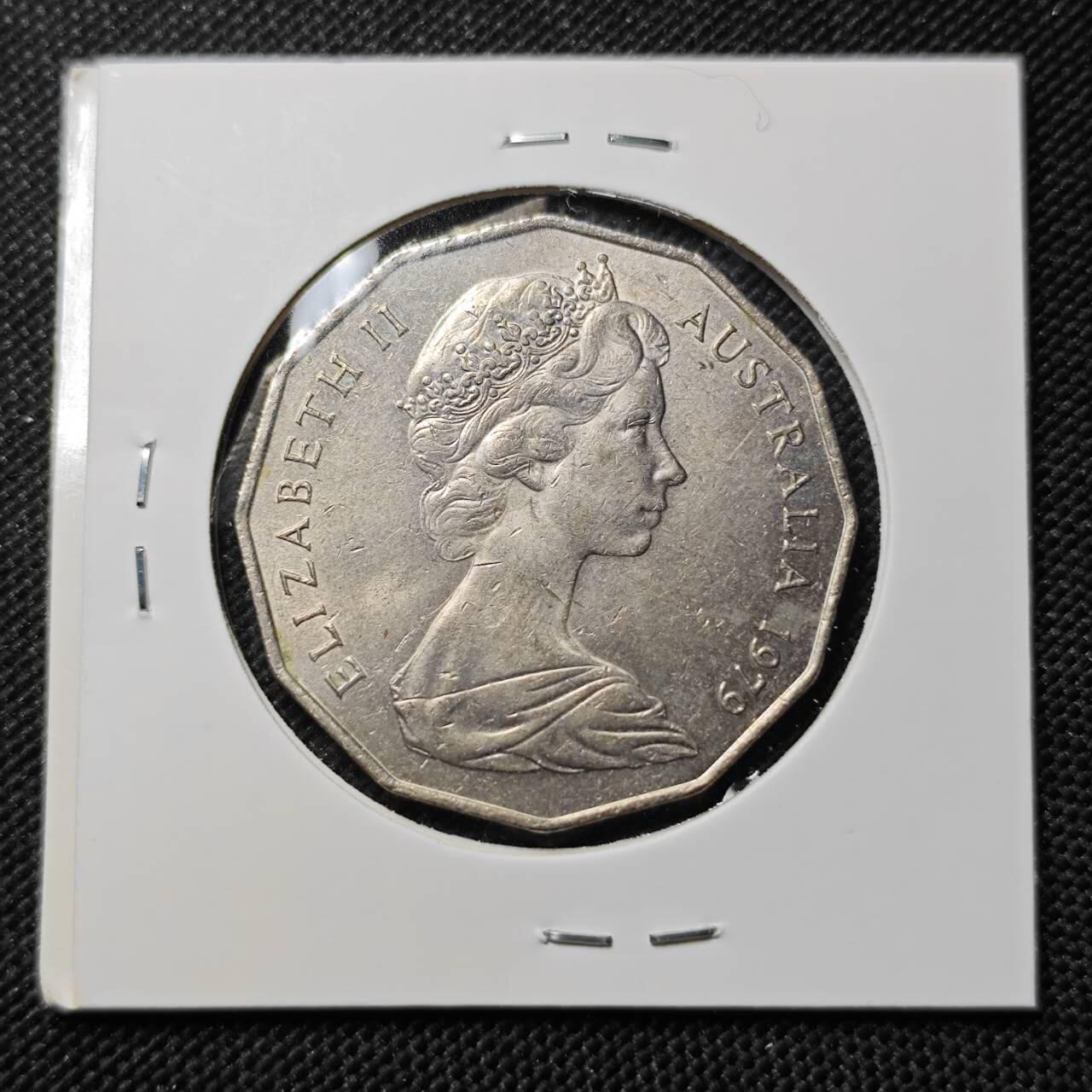 KK钱币收藏小铺  第387期  2月预留时间 周末发货  澳大利亚50便士