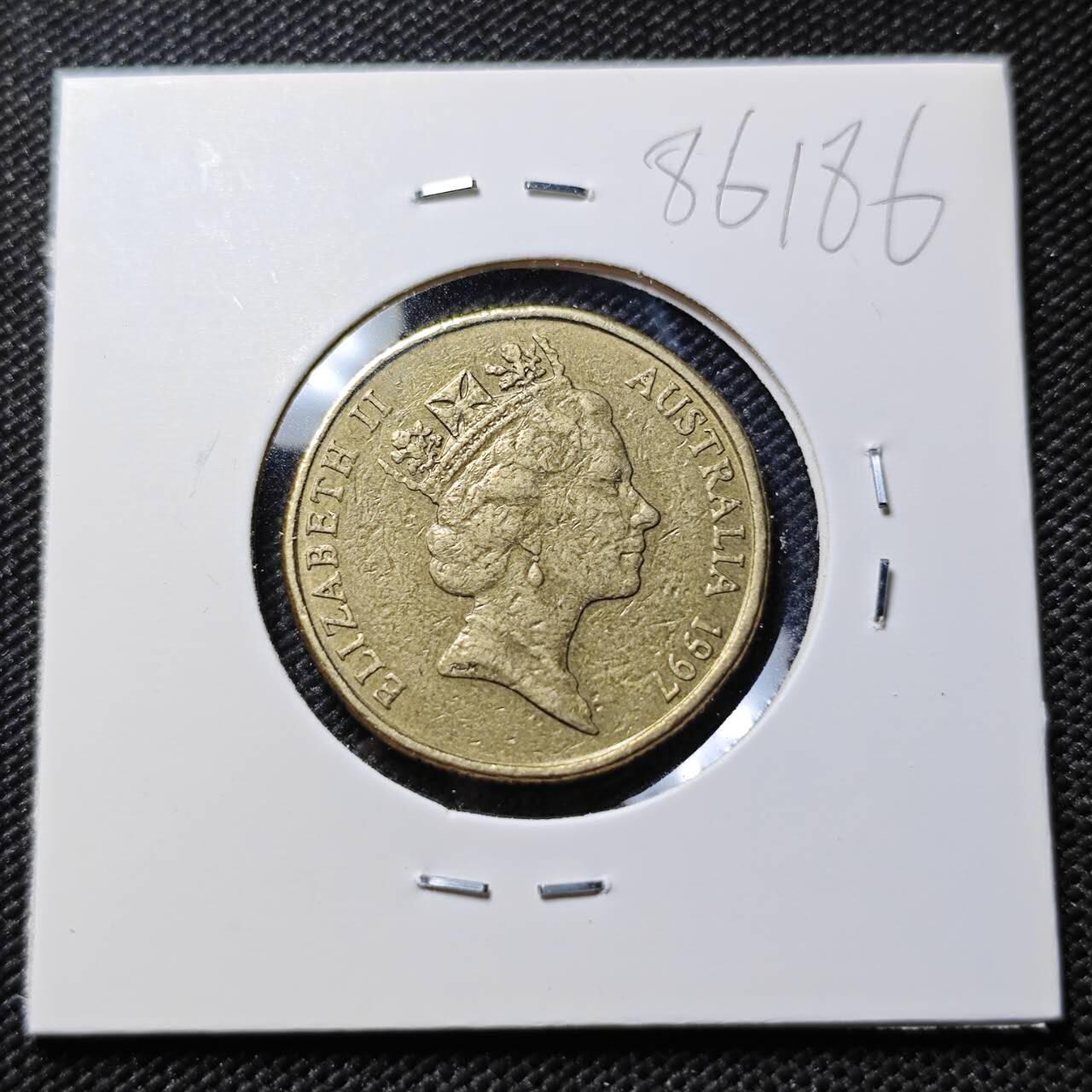 KK钱币收藏小铺  第386期  2月预留时间 周末发货  澳大利亚1元纪念币