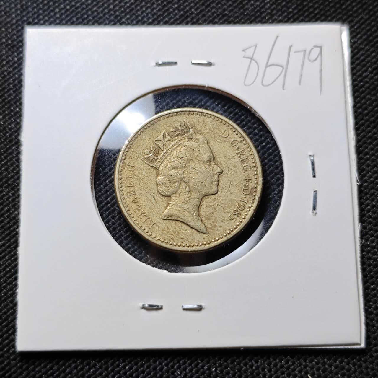 KK钱币收藏小铺  第386期  2月预留时间 周末发货  英国1镑