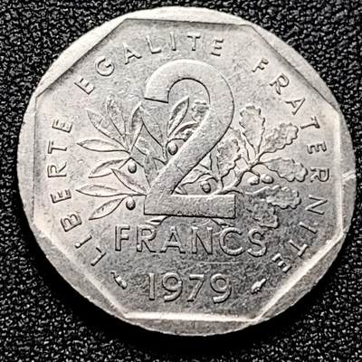 泉币菌-第164场-新年第七场 精品福利场 - 原光美品 法国2法郎镍币 播种女神 26.5mm 欧洲币