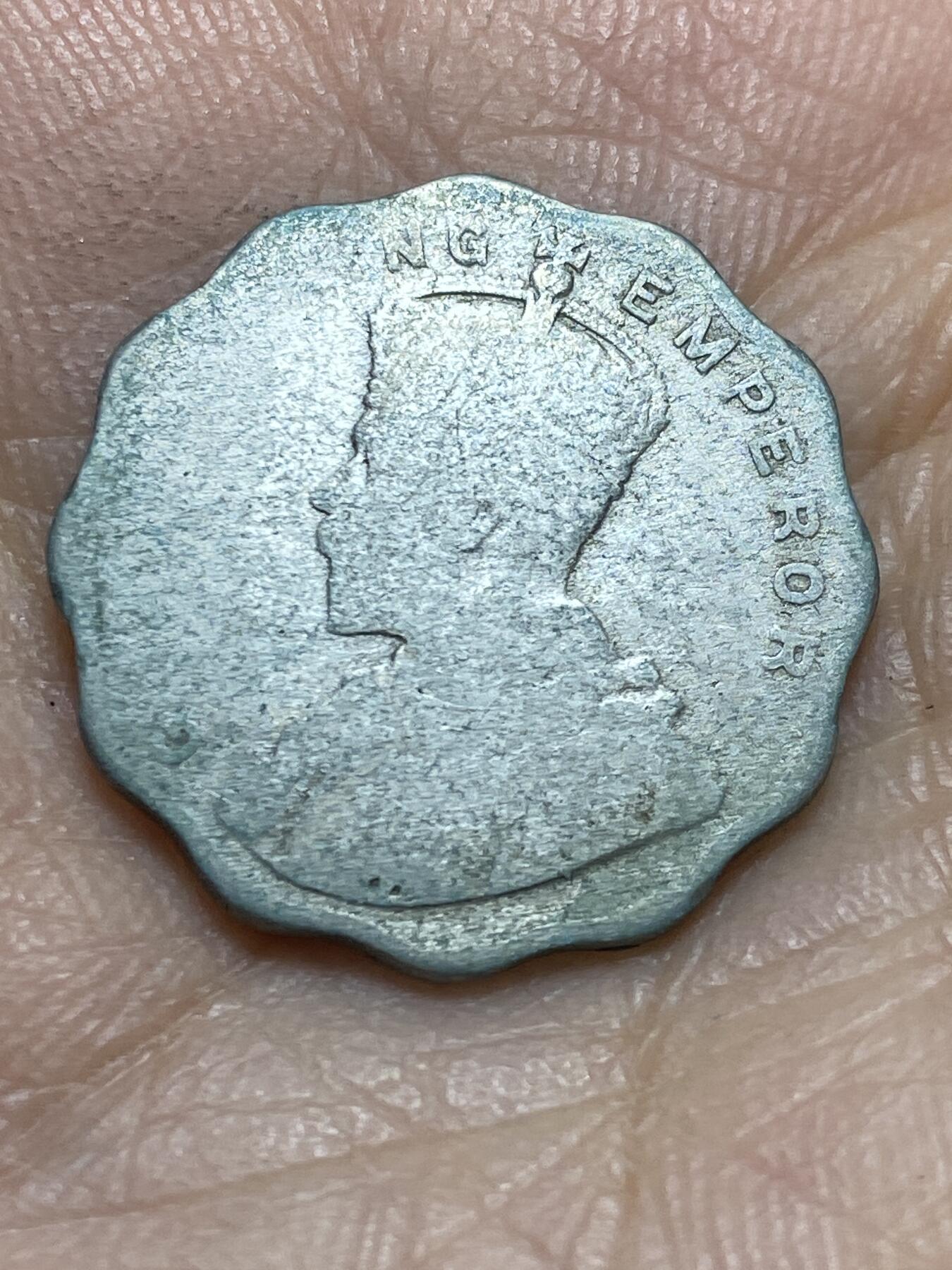 2026年第四场(总第一百七十三场）外国好品散币场(免佣金) 英属印度1917年1安娜(乔治五世时期，c标加尔各答造)