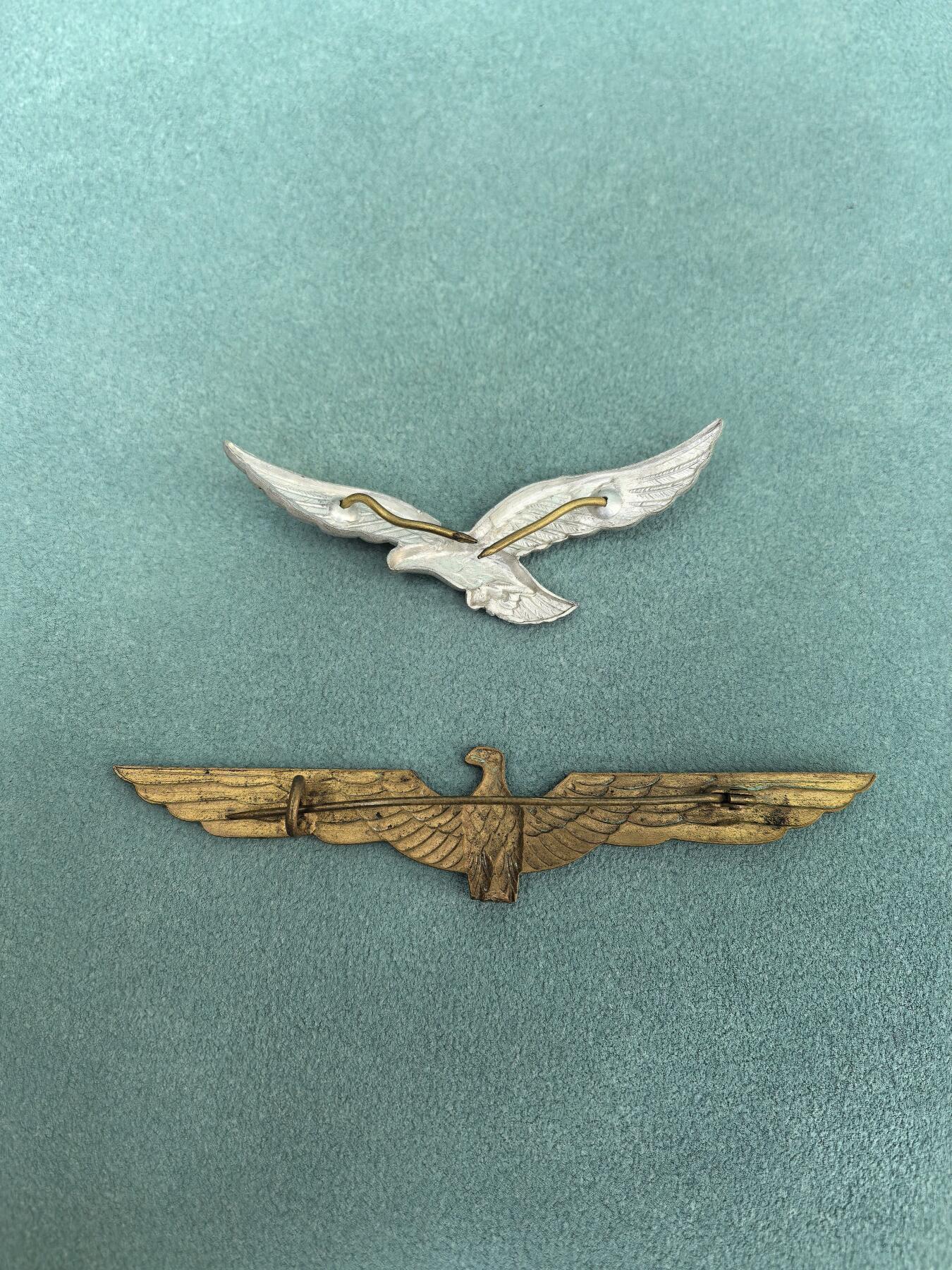 盛世勋华——号角文化勋章邮票专场拍卖第297期 德国（1939）空军和海军鹰徽 去除万字