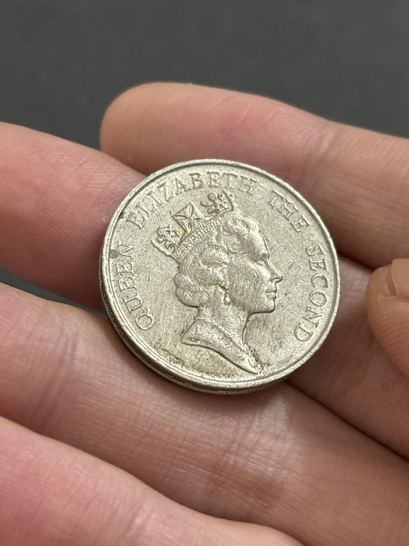 文馨钱币收藏 2026新年第二场（第 288 场）【长期接代拍品】 1987 年英属香港大饼五元