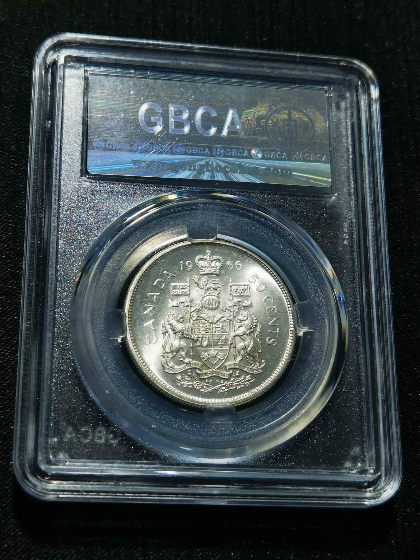 天下钱庄专场欢迎参拍 加拿大伊丽莎白半圆银币