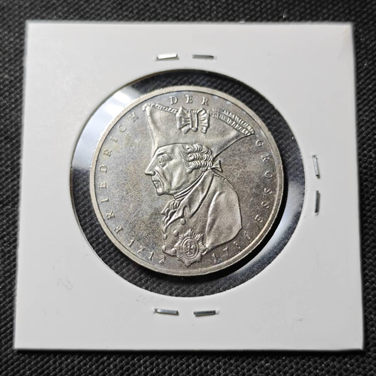 KK钱币收藏小铺  第386期  2月预留时间 周末发货  西德5马克纪念币