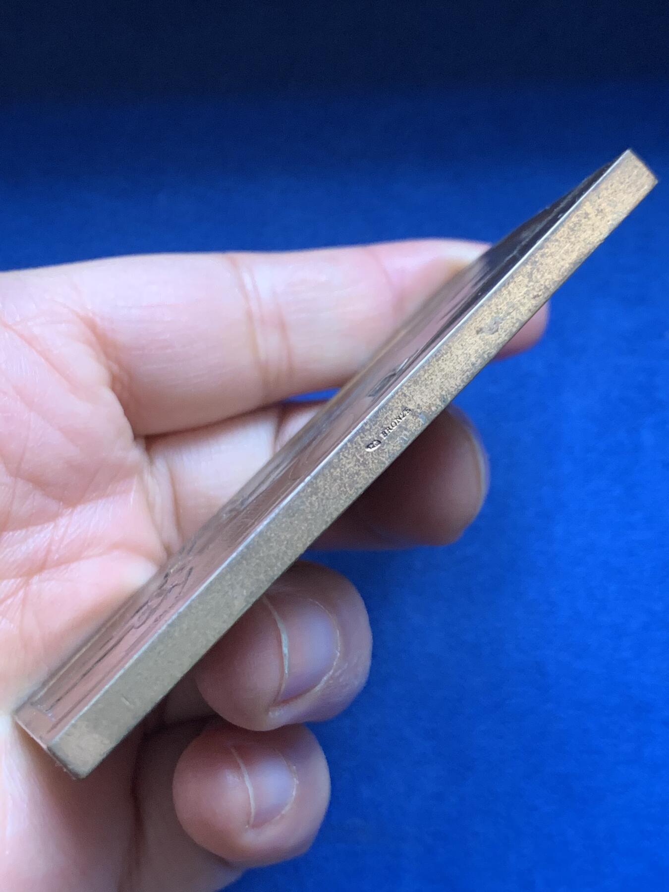 《竞宝斋》第455场 周日，周一 2场连拍 （全场包邮，欢迎送拍） 法国1912年装饰艺术汽车拉力赛铜章，47.6mm*79mm , 145.75g，雕刻大师莫隆（A.Morlon）作品