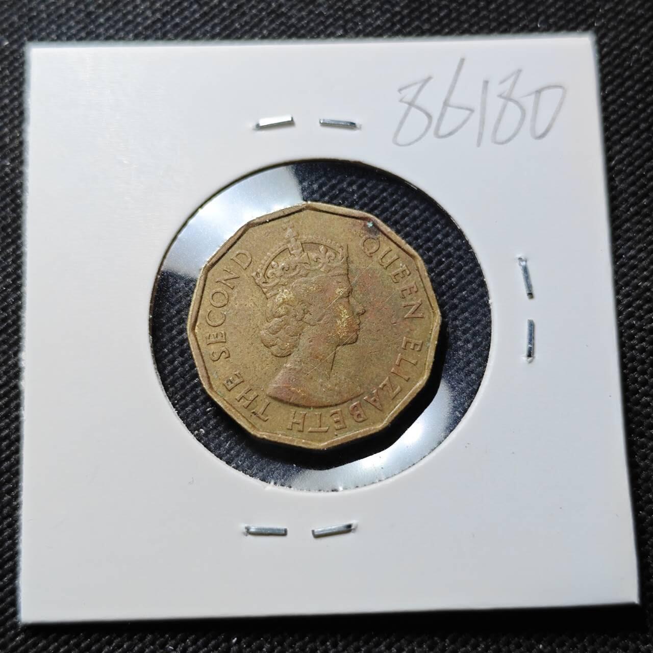 KK钱币收藏小铺  第386期  2月预留时间 周末发货  斐济3便士铜币