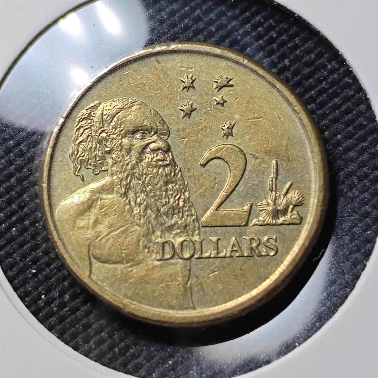 KK钱币收藏小铺  第386期  2月预留时间 周末发货  澳大利亚2元