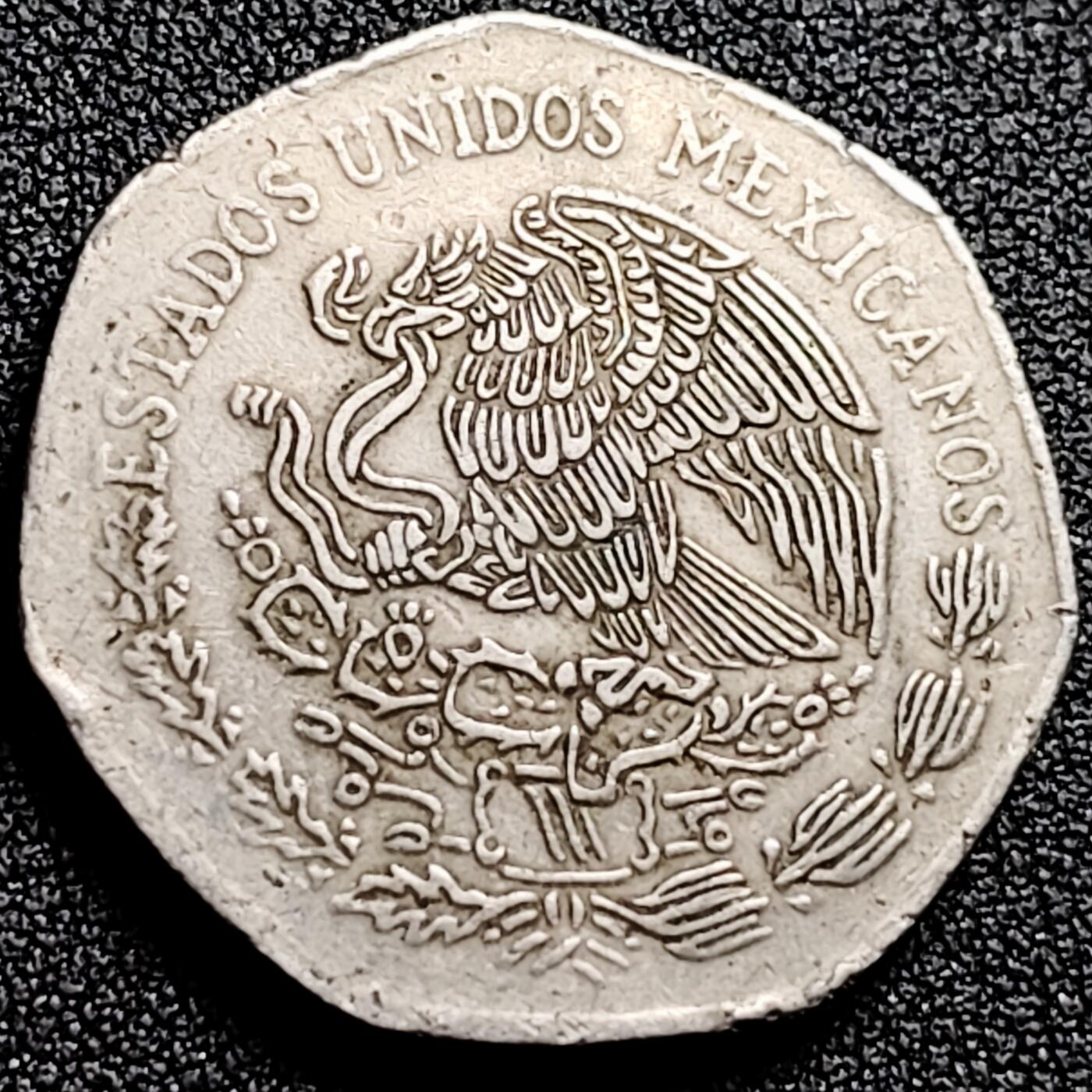 泉币菌-第165场-新年第八场 精品福利场 厚版 2.3mm×30mm 墨西哥10比索 1981年 大镍币  美洲币