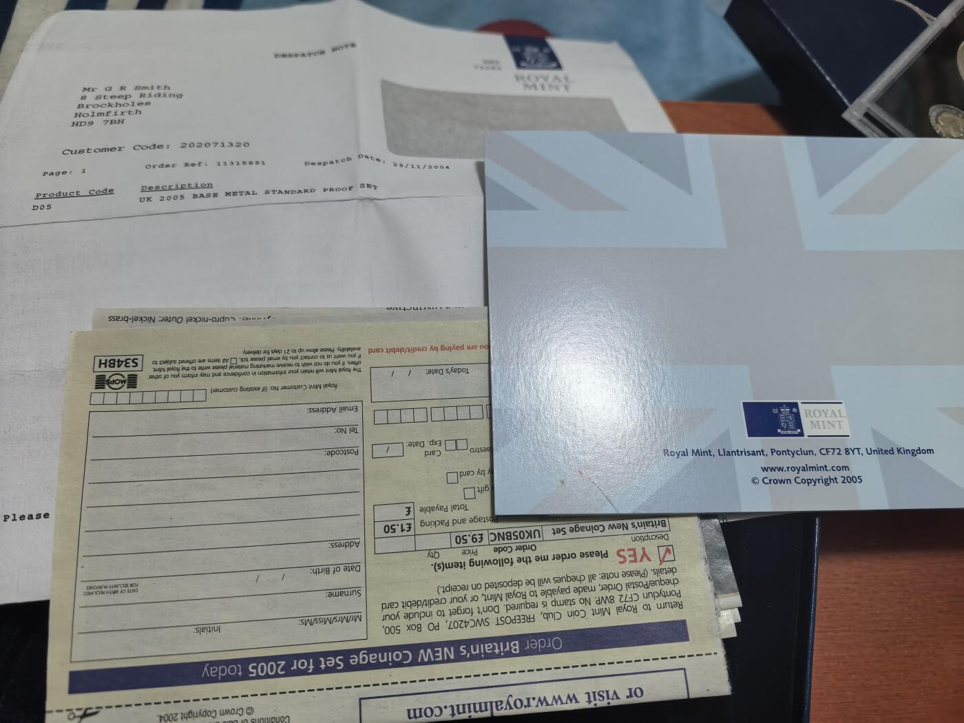 长老汇蛇年精选第九十二场拍卖 2003英国12枚标准精制套装，盒证全，含买家所有原纸