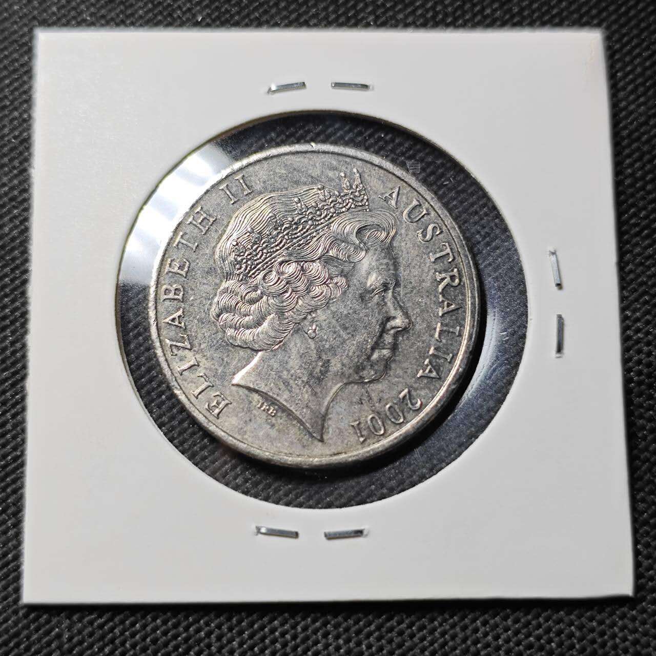 KK钱币收藏小铺  第386期  2月预留时间 周末发货  澳大利亚20分纪念币