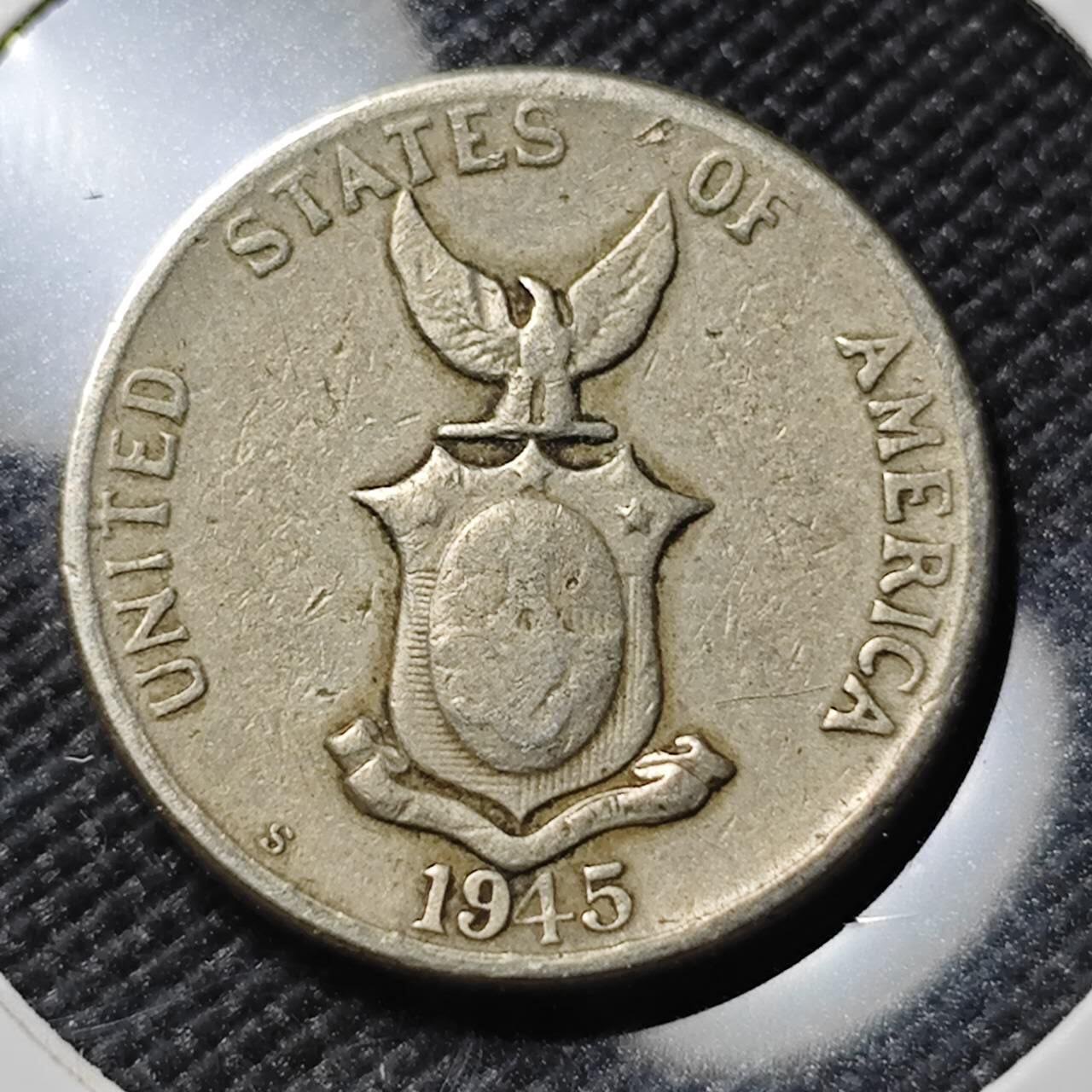 KK钱币收藏小铺  第386期  2月预留时间 周末发货  美属菲律宾5分镍币