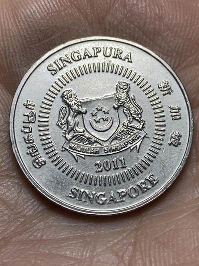 2026年第四场(总第一百七十三场）外国好品散币场(免佣金) - 新加坡🇸🇬2011年50分(低盾笑脸版)