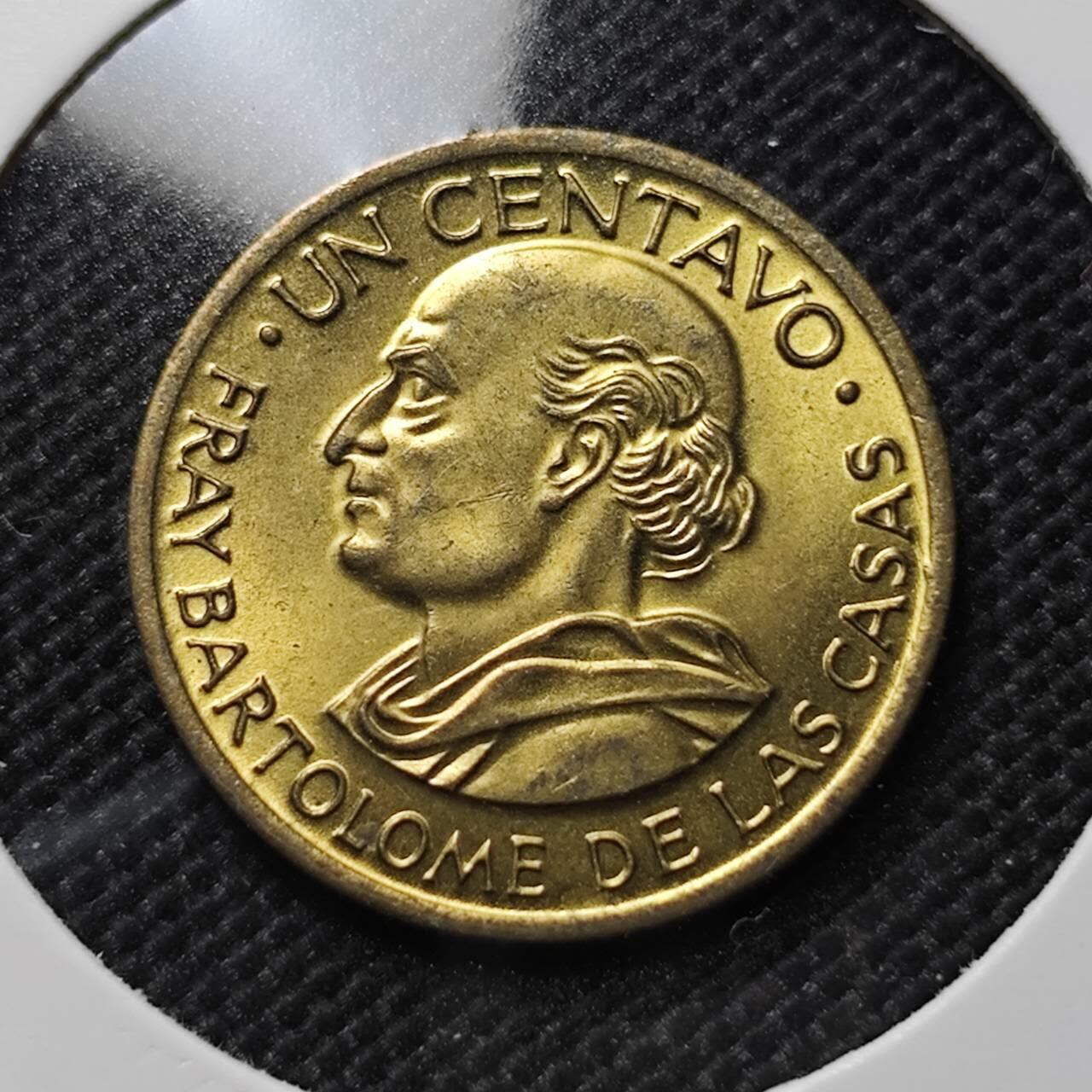 KK钱币收藏小铺  第387期  2月预留时间 周末发货  1970危地马拉1分铜币 好品